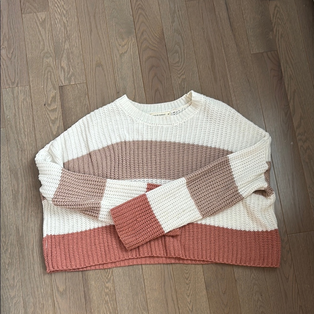 Colorblock Knit Sweater - Picture 3 of 5